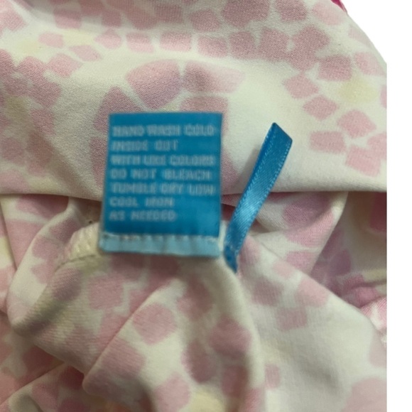 J McLaughlin Pink and Yellow Mosaic Dress Medium - Picture 6 of 9